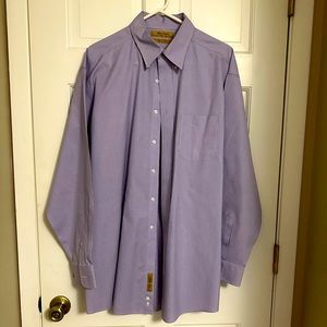 Men’s Roundtree & Yorke Gold Label long sleeve dress shirt